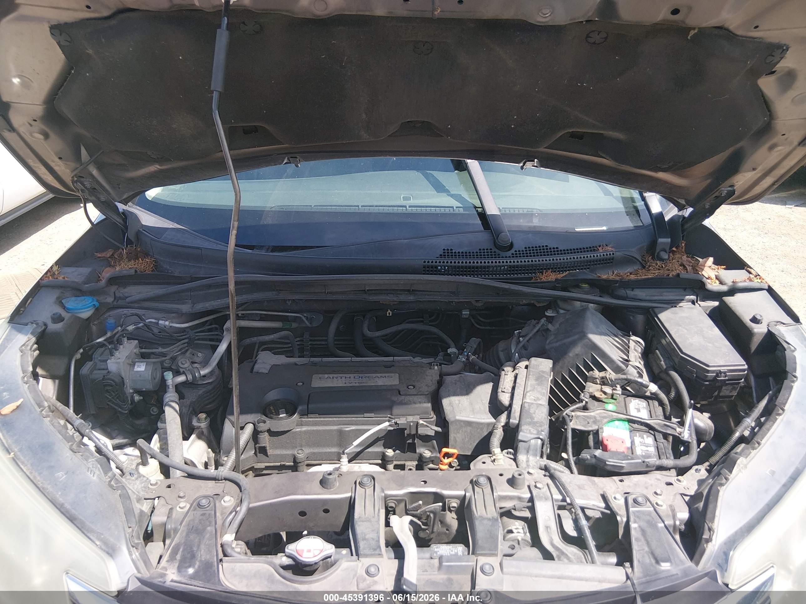 2015 Honda Cr-v Lx Серый vin: 3CZRM3H35FG709615