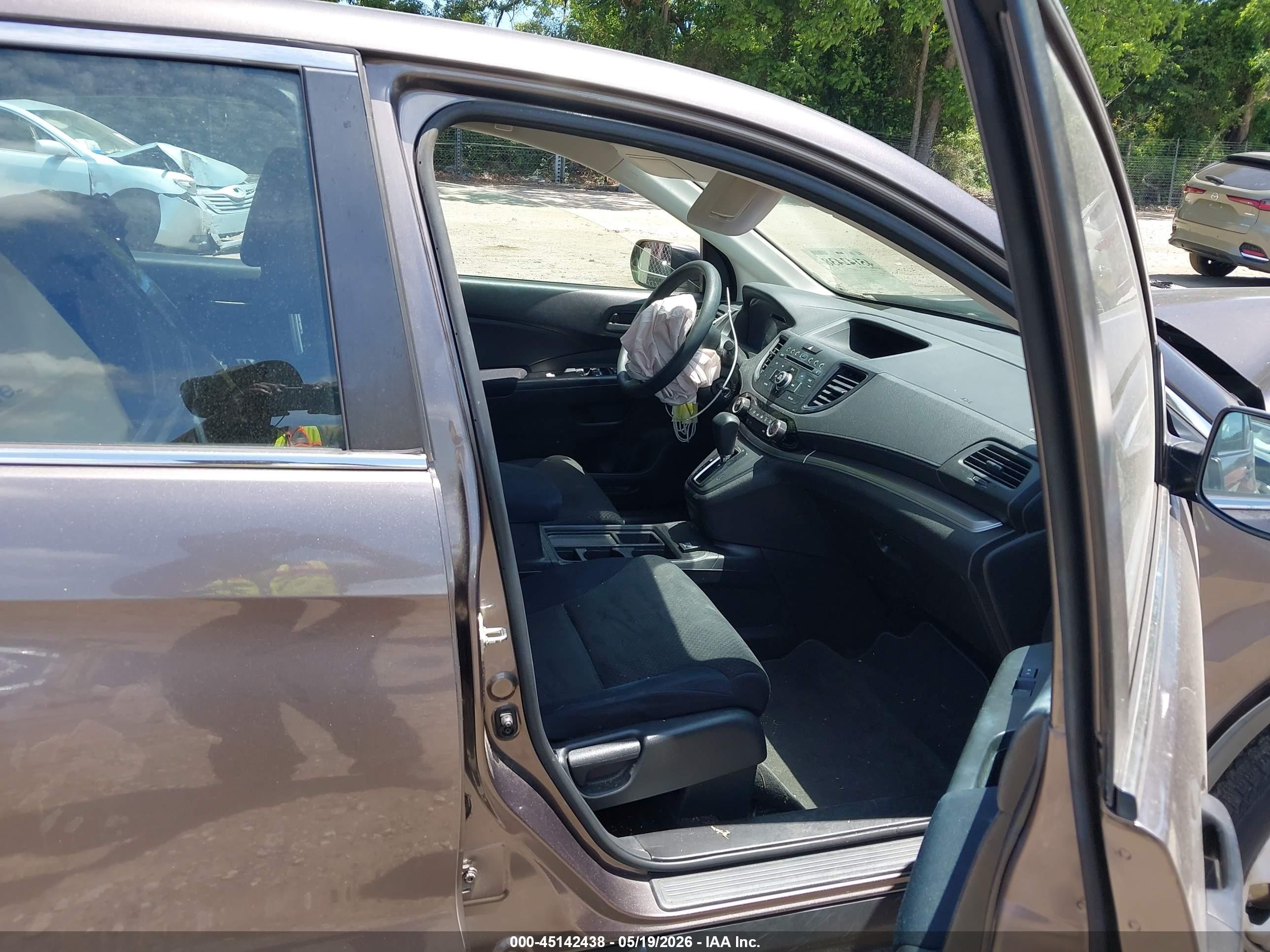 2015 Honda Cr-v Lx Brown vin: 3CZRM3H35FG709789