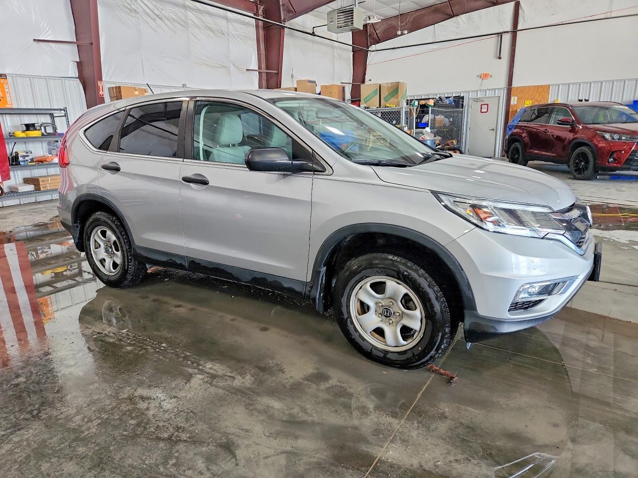 2015 Honda Cr-v Lx Silver vin: 3CZRM3H35FG711462
