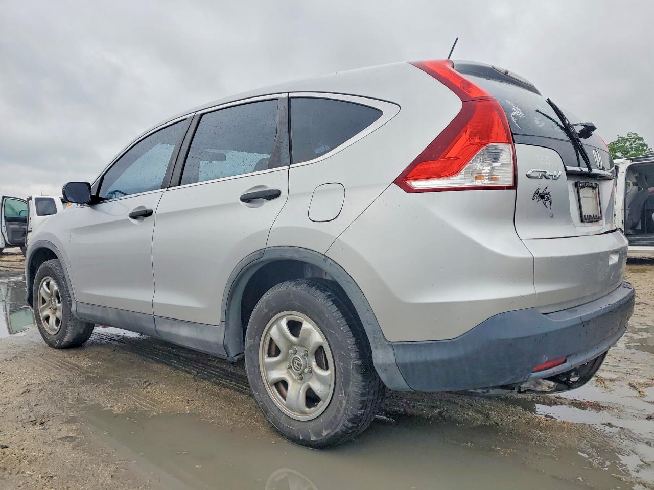 2013 Honda Cr-v Lx Silver vin: 3CZRM3H36DG704095