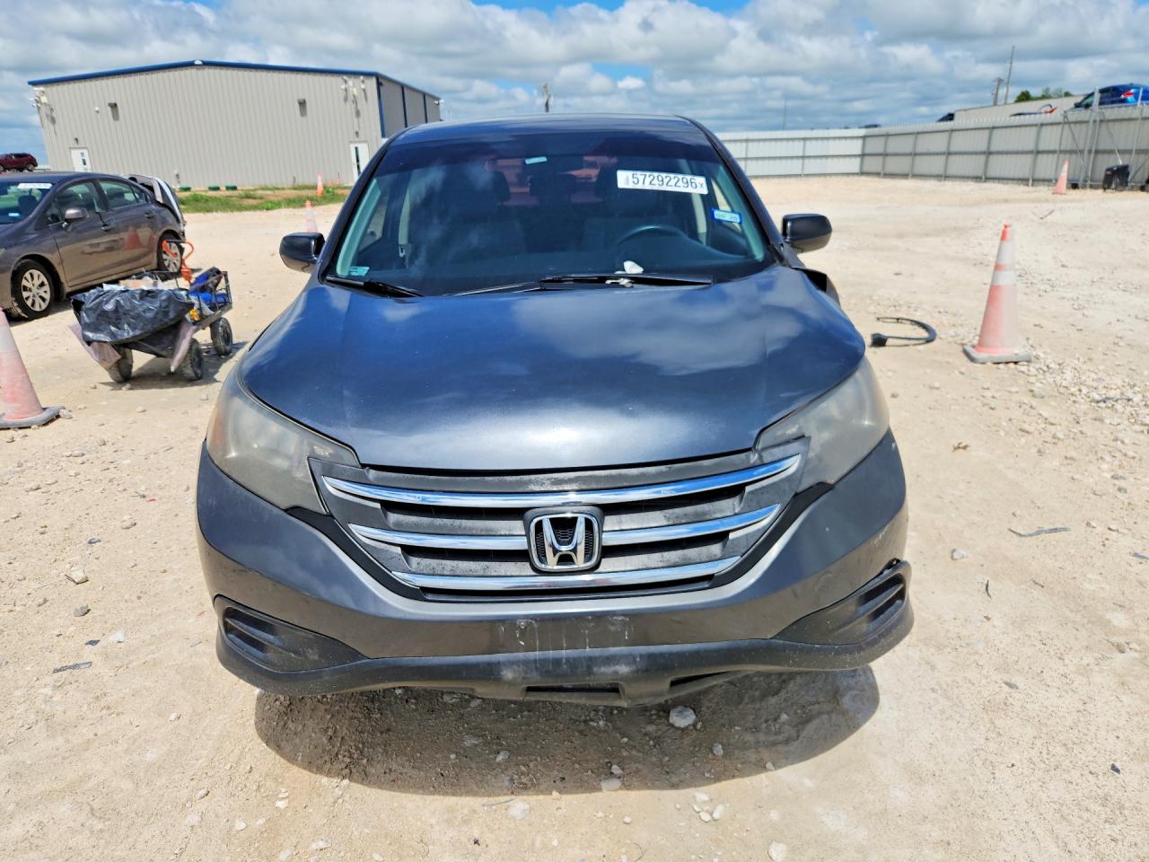 2014 Honda Cr-v Lx Gray vin: 3CZRM3H36EG700842
