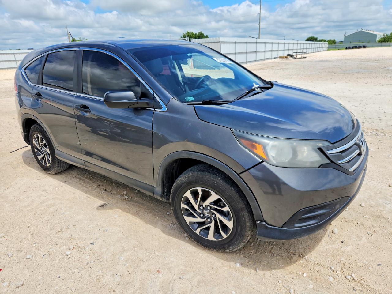 2014 Honda Cr-v Lx Gray vin: 3CZRM3H36EG700842