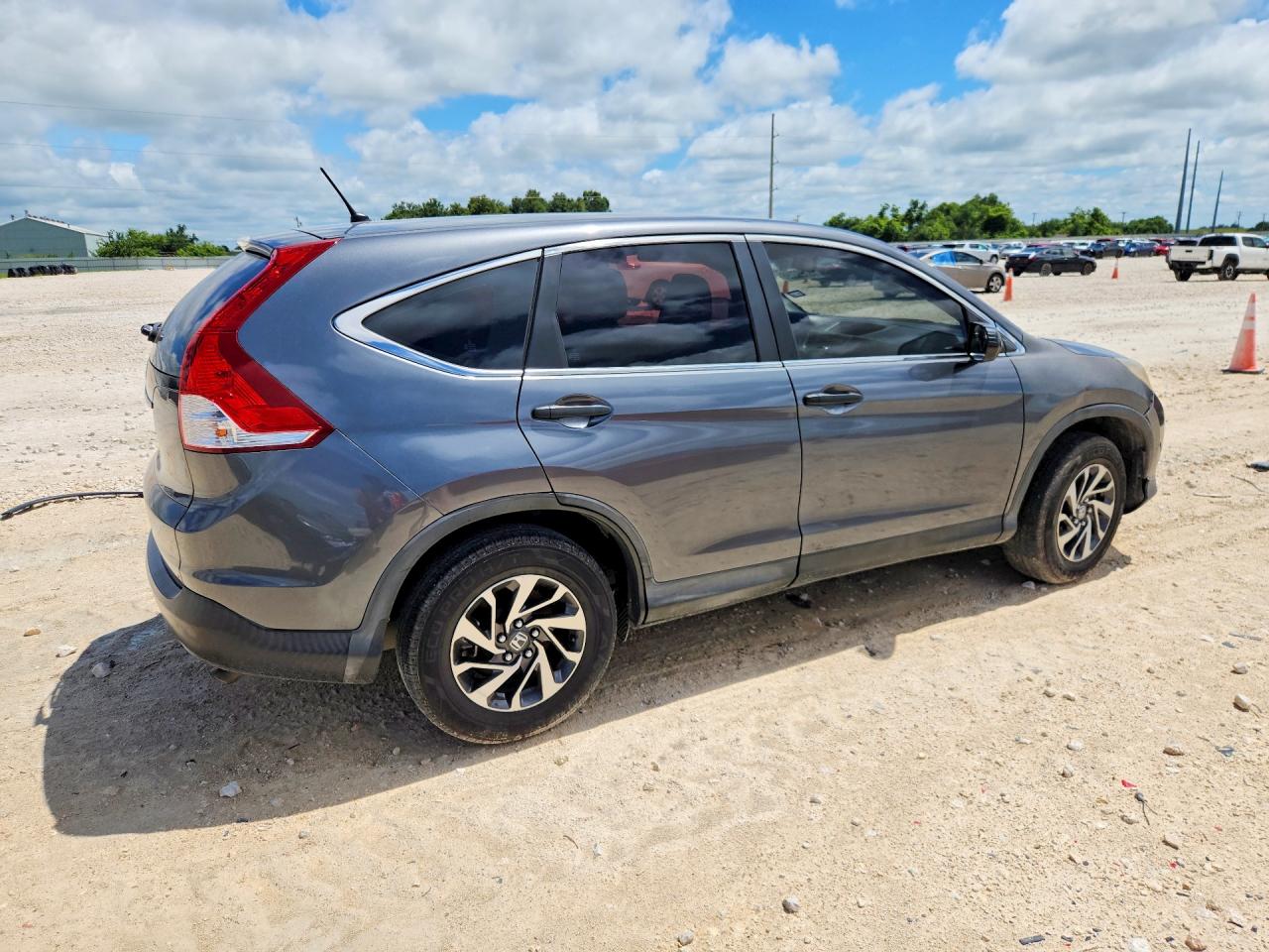 2014 Honda Cr-v Lx Gray vin: 3CZRM3H36EG700842