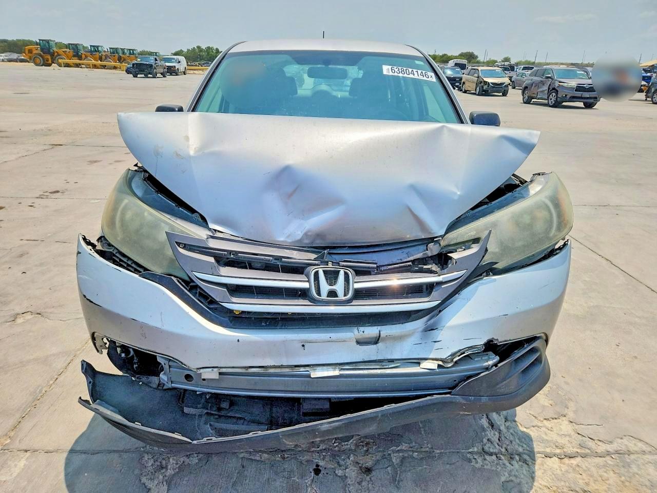 2014 Honda Cr-v Lx Silver vin: 3CZRM3H36EG709363