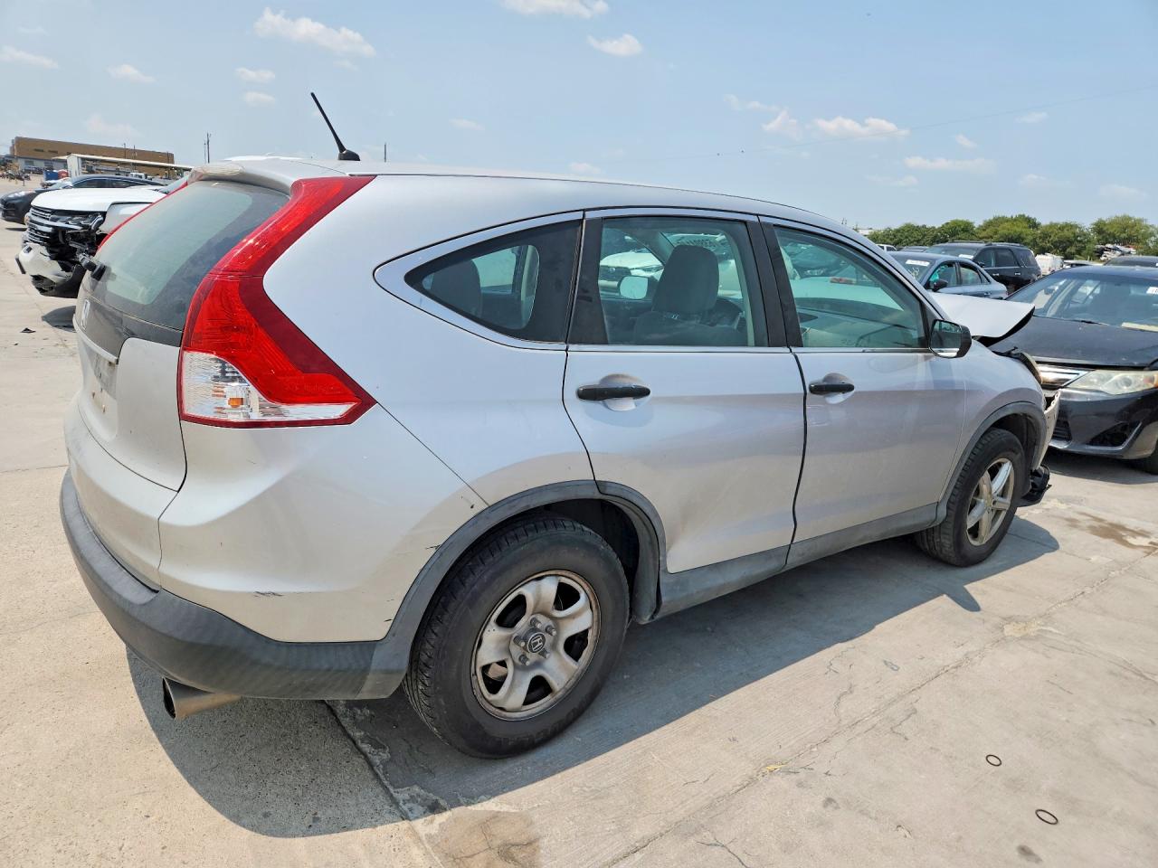 2014 Honda Cr-v Lx Silver vin: 3CZRM3H36EG709363