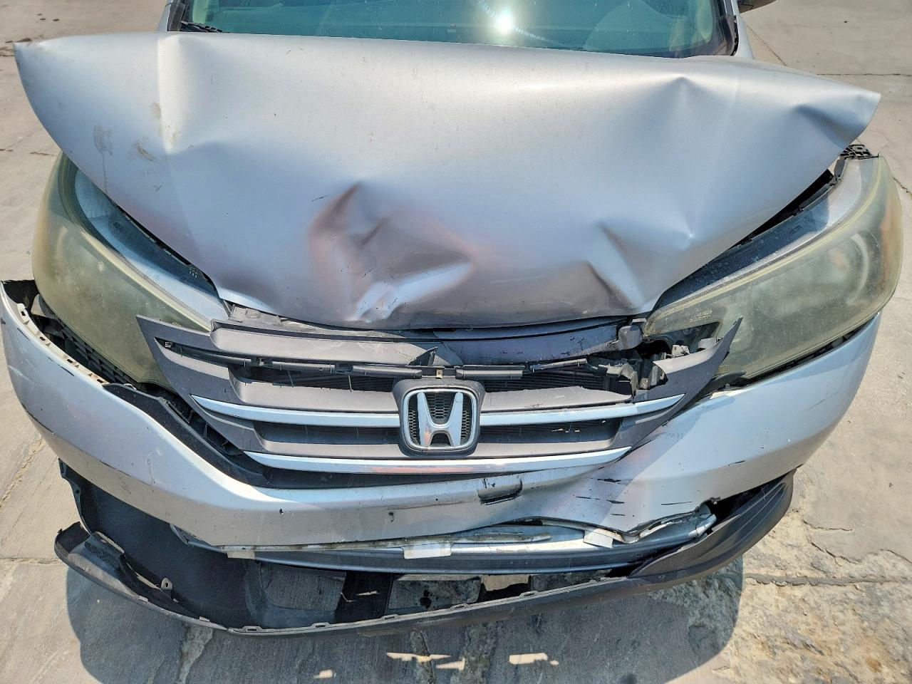 2014 Honda Cr-v Lx Silver vin: 3CZRM3H36EG709363
