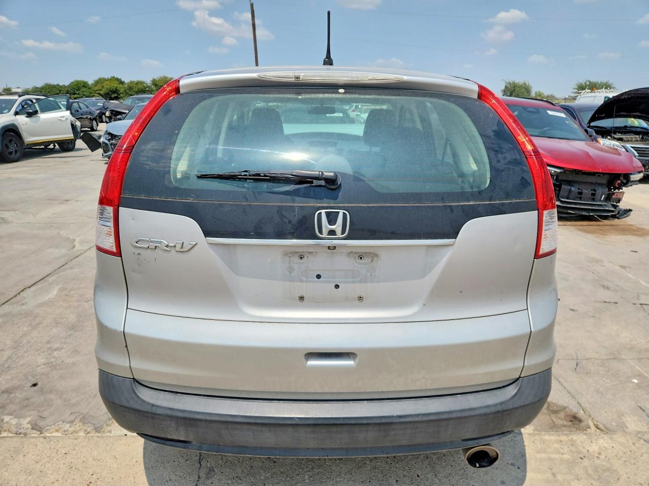 2014 Honda Cr-v Lx Silver vin: 3CZRM3H36EG709363