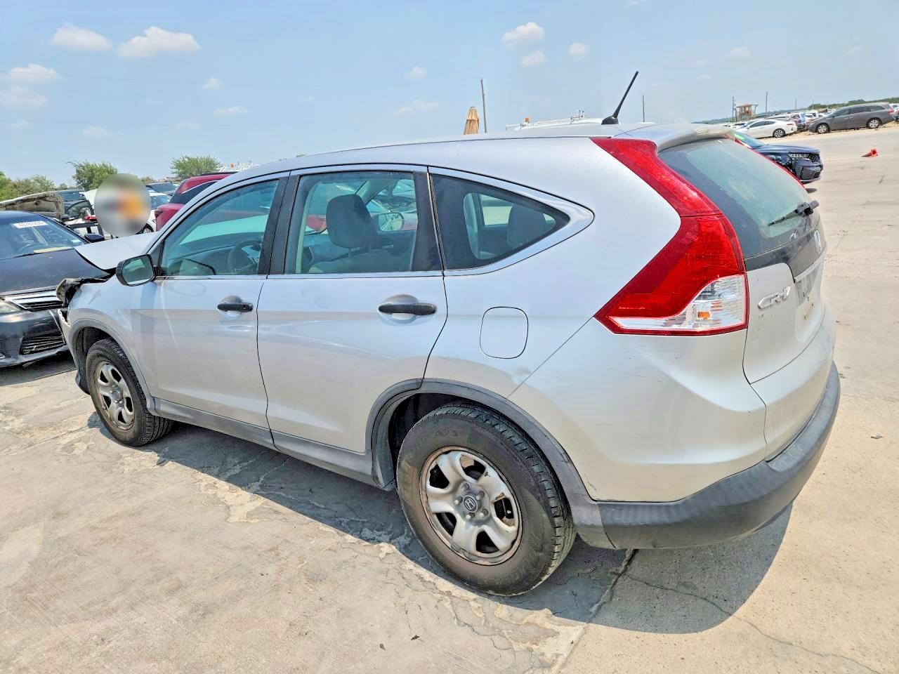 2014 Honda Cr-v Lx Silver vin: 3CZRM3H36EG709363