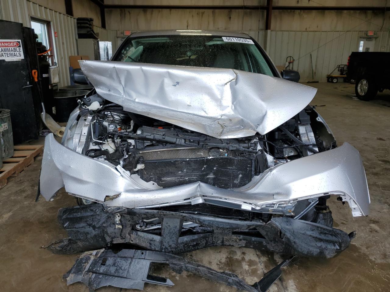 2014 Honda Cr-v Lx Silver vin: 3CZRM3H36EG710092