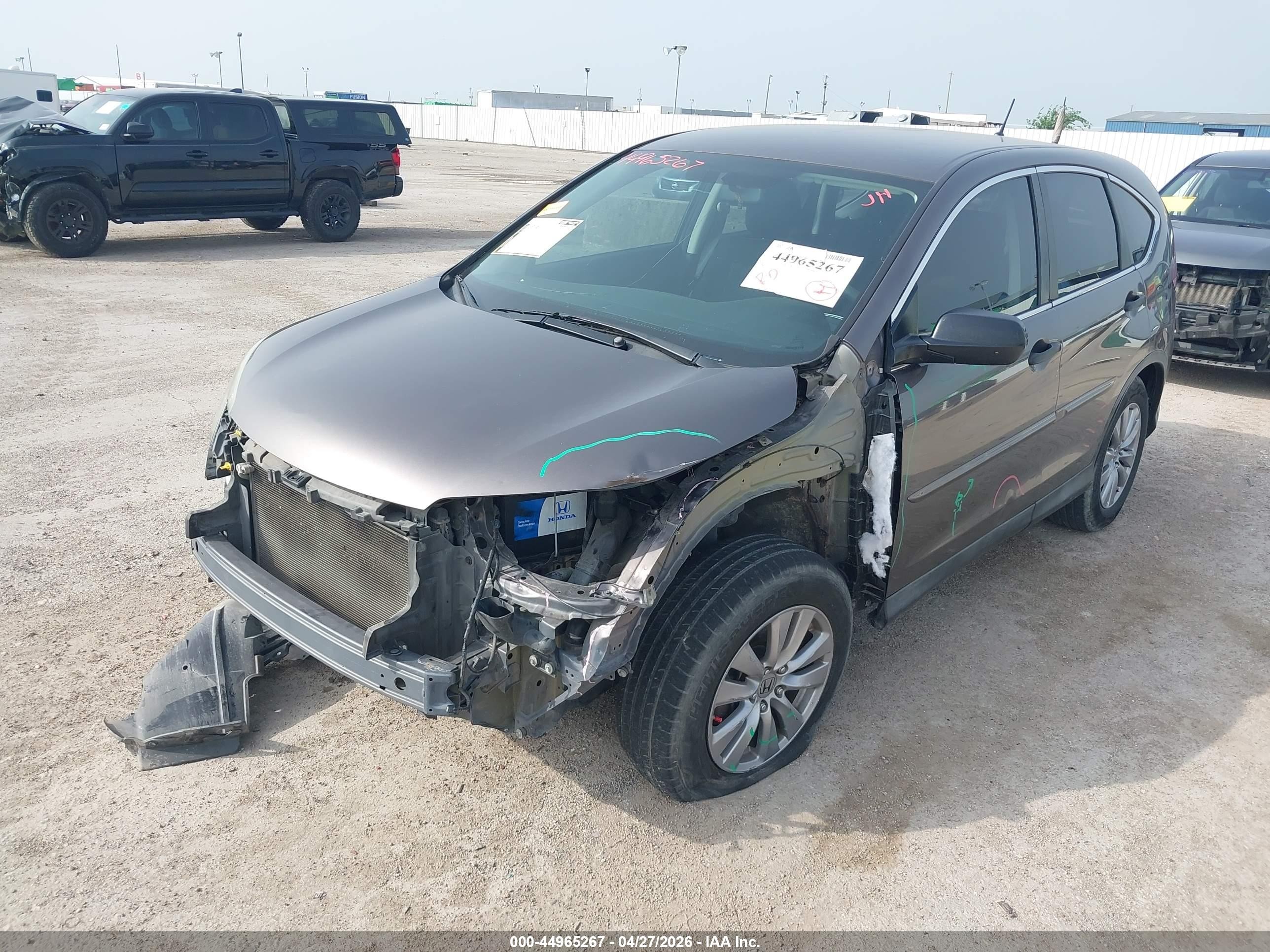 2014 Honda Cr-v Lx Коричневый vin: 3CZRM3H36EG711002