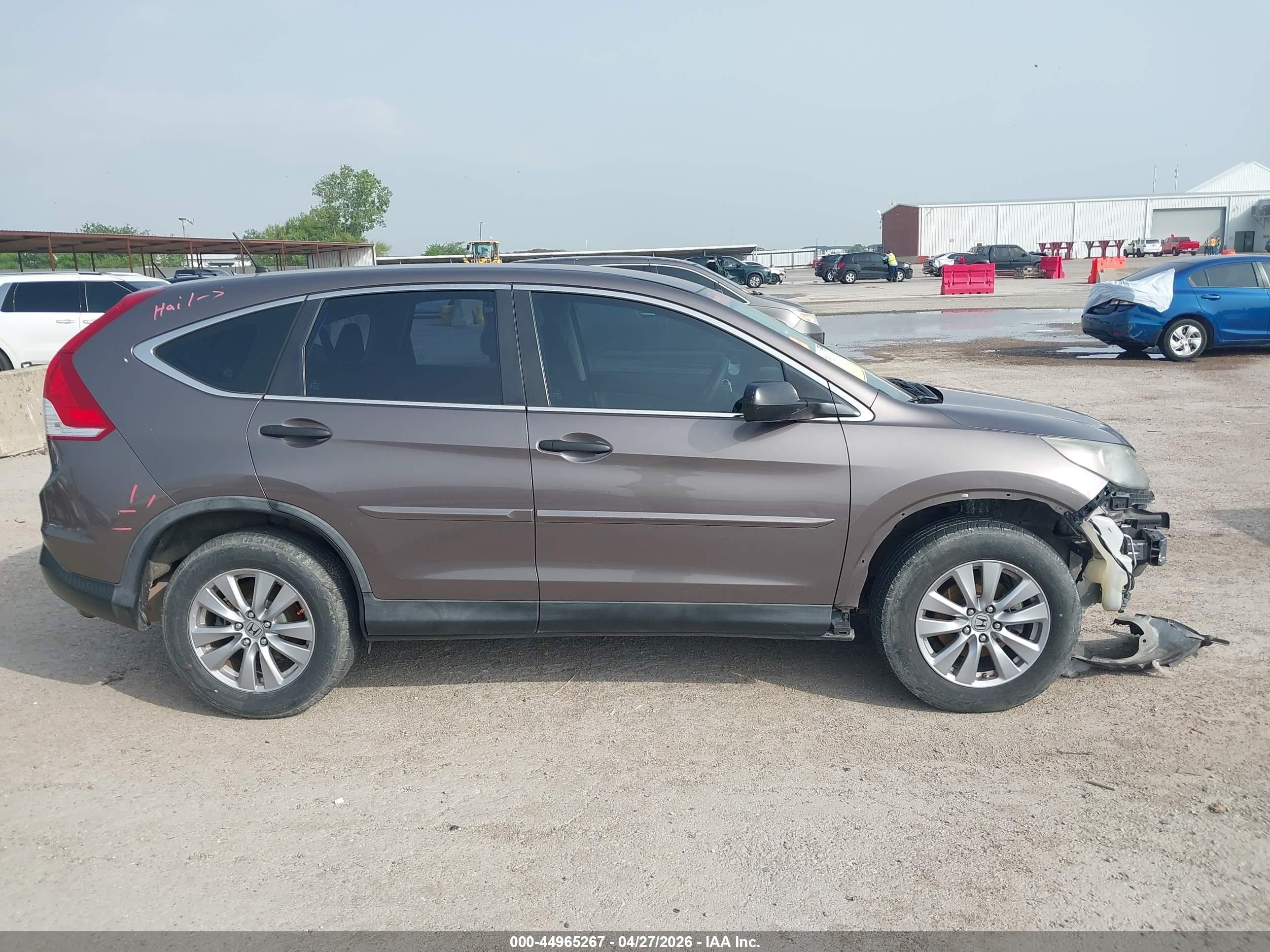 2014 Honda Cr-v Lx Коричневый vin: 3CZRM3H36EG711002