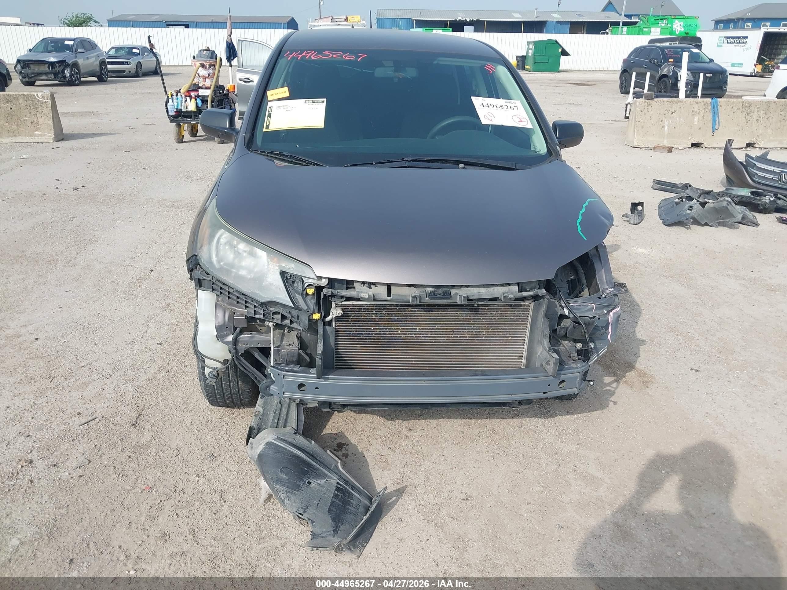2014 Honda Cr-v Lx Коричневый vin: 3CZRM3H36EG711002