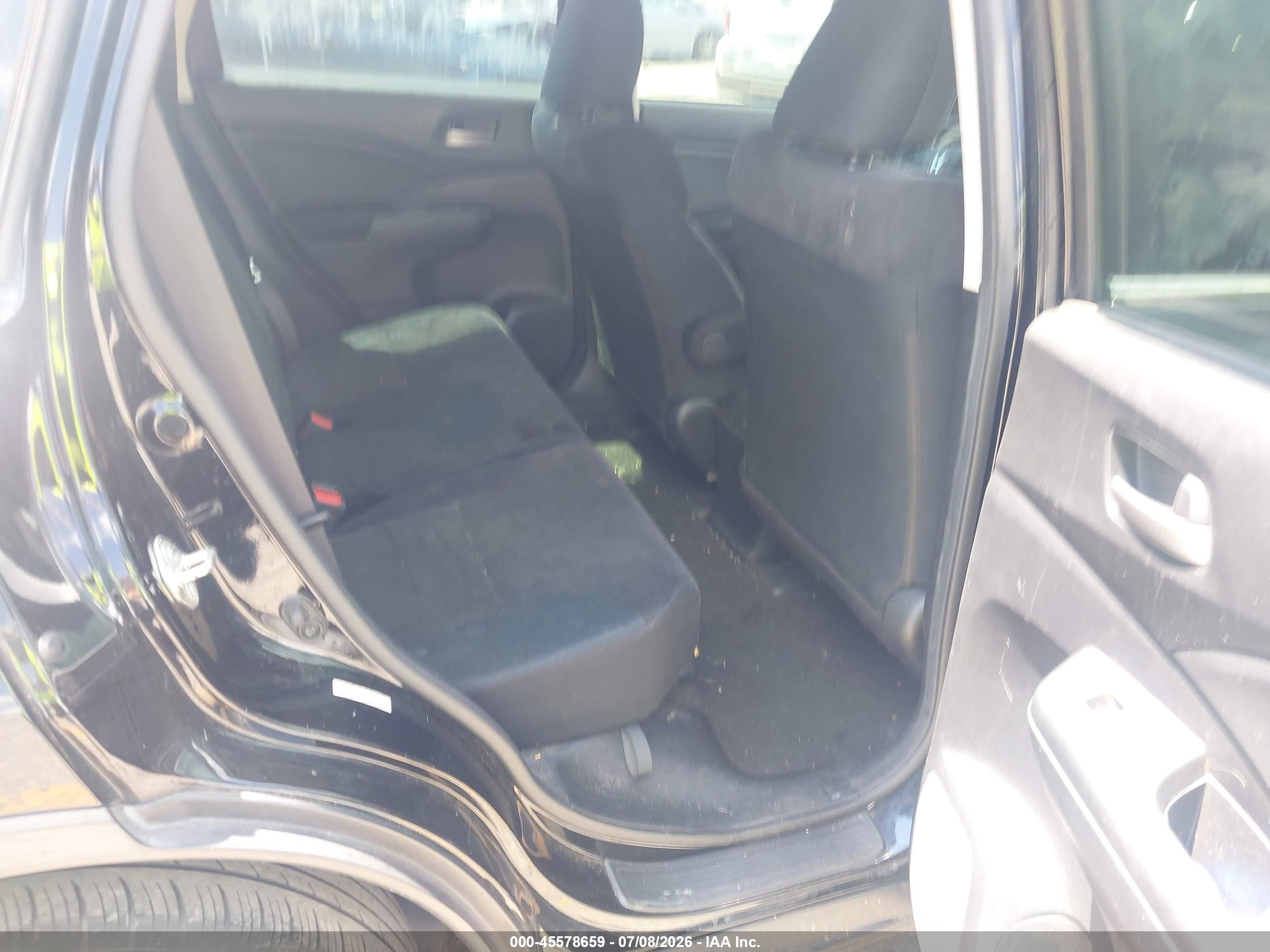 2014 Honda Cr-v Lx Black vin: 3CZRM3H36EG717236