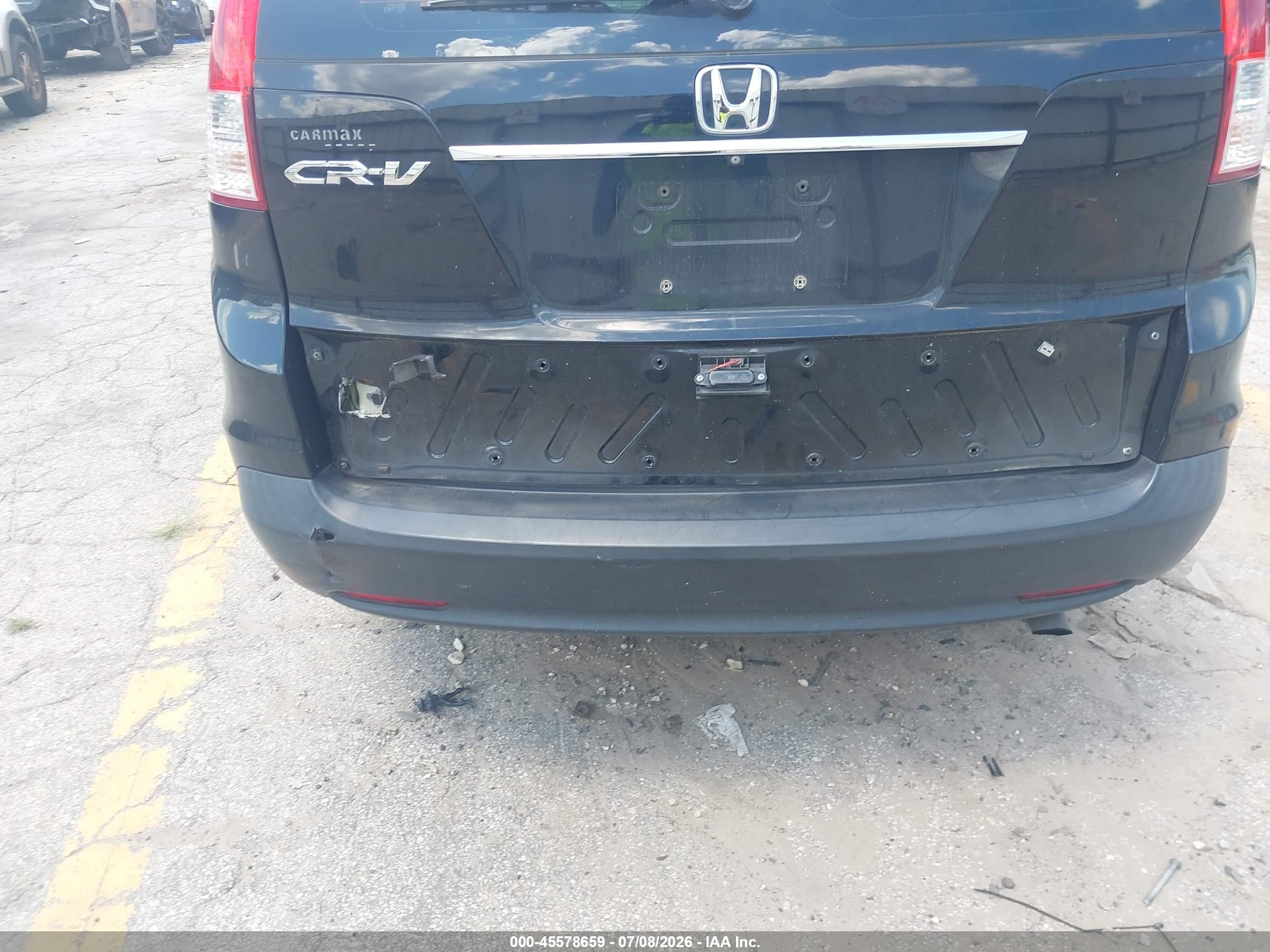 2014 Honda Cr-v Lx Black vin: 3CZRM3H36EG717236