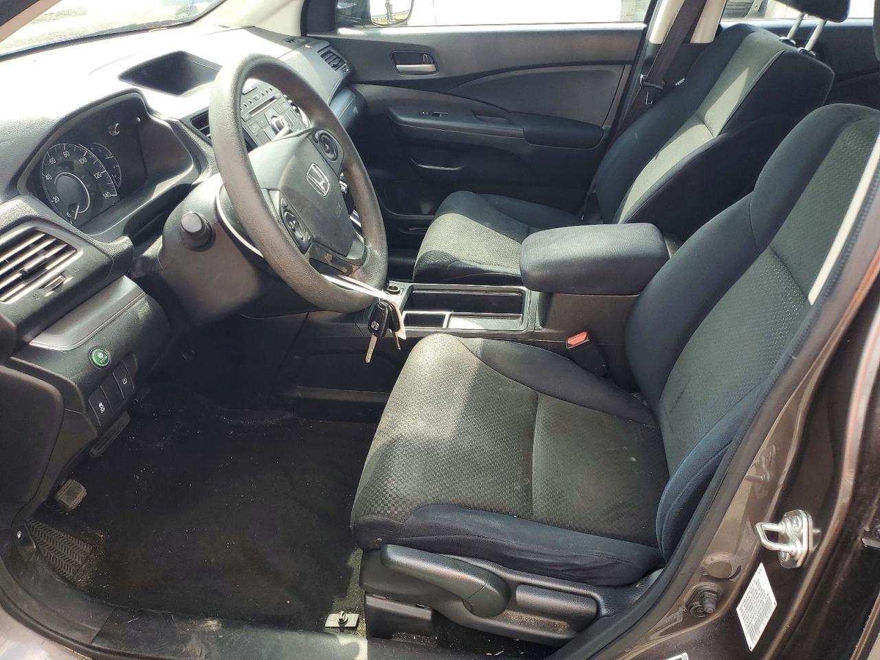 2015 Honda Cr-v Lx Brown vin: 3CZRM3H36FG700938