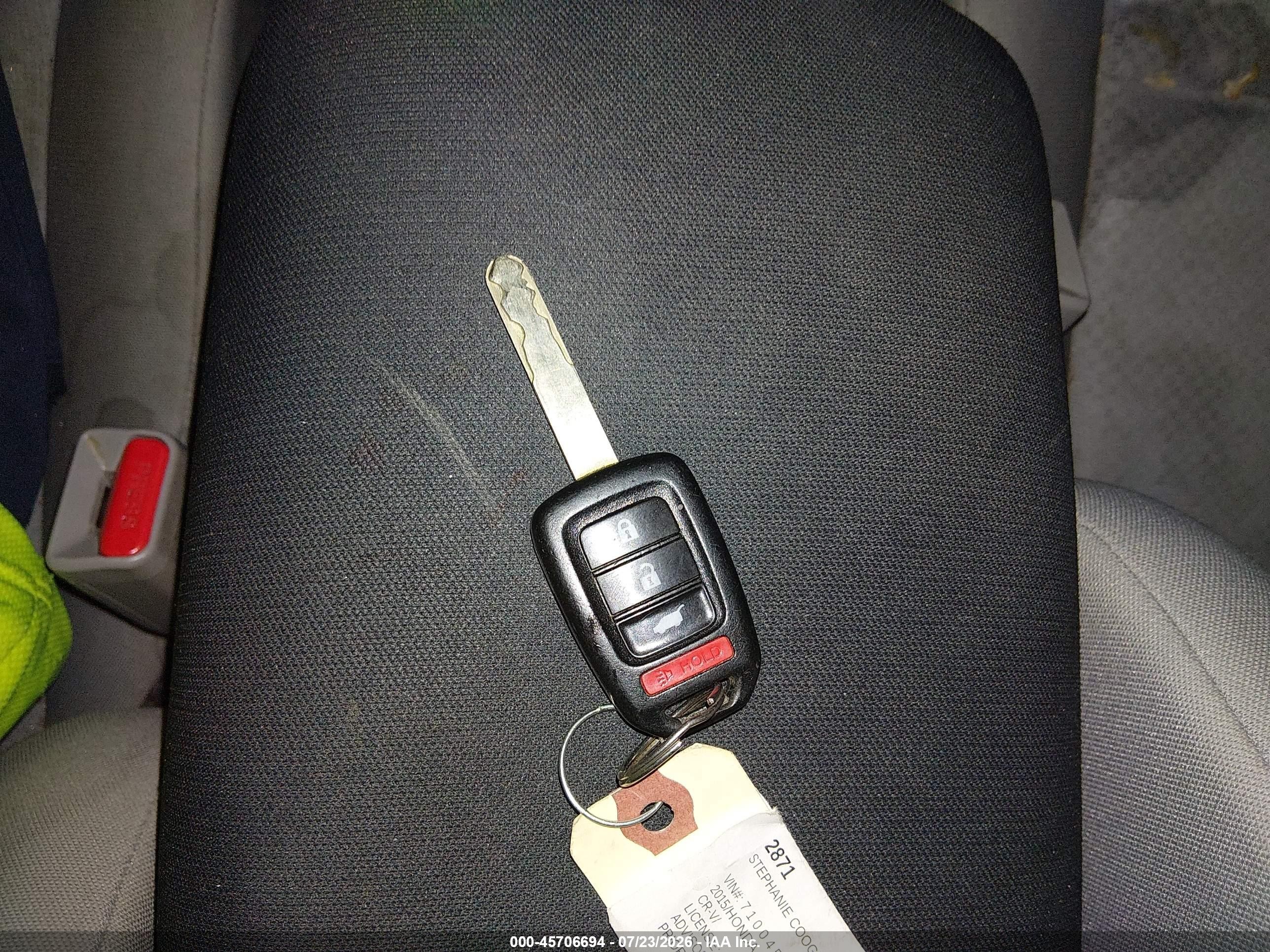 2015 Honda Cr-v Lx Navy vin: 3CZRM3H36FG710045