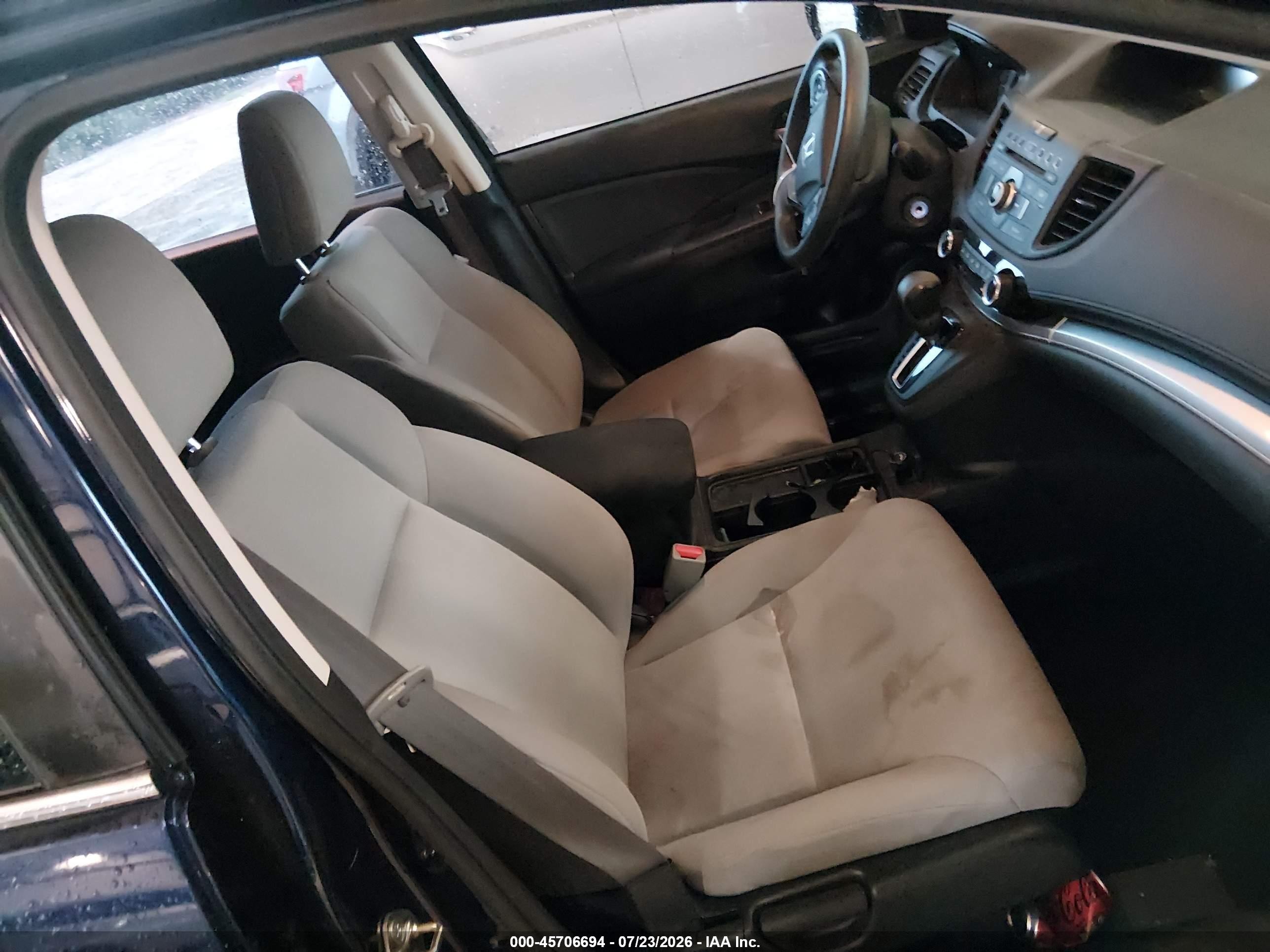2015 Honda Cr-v Lx Navy vin: 3CZRM3H36FG710045