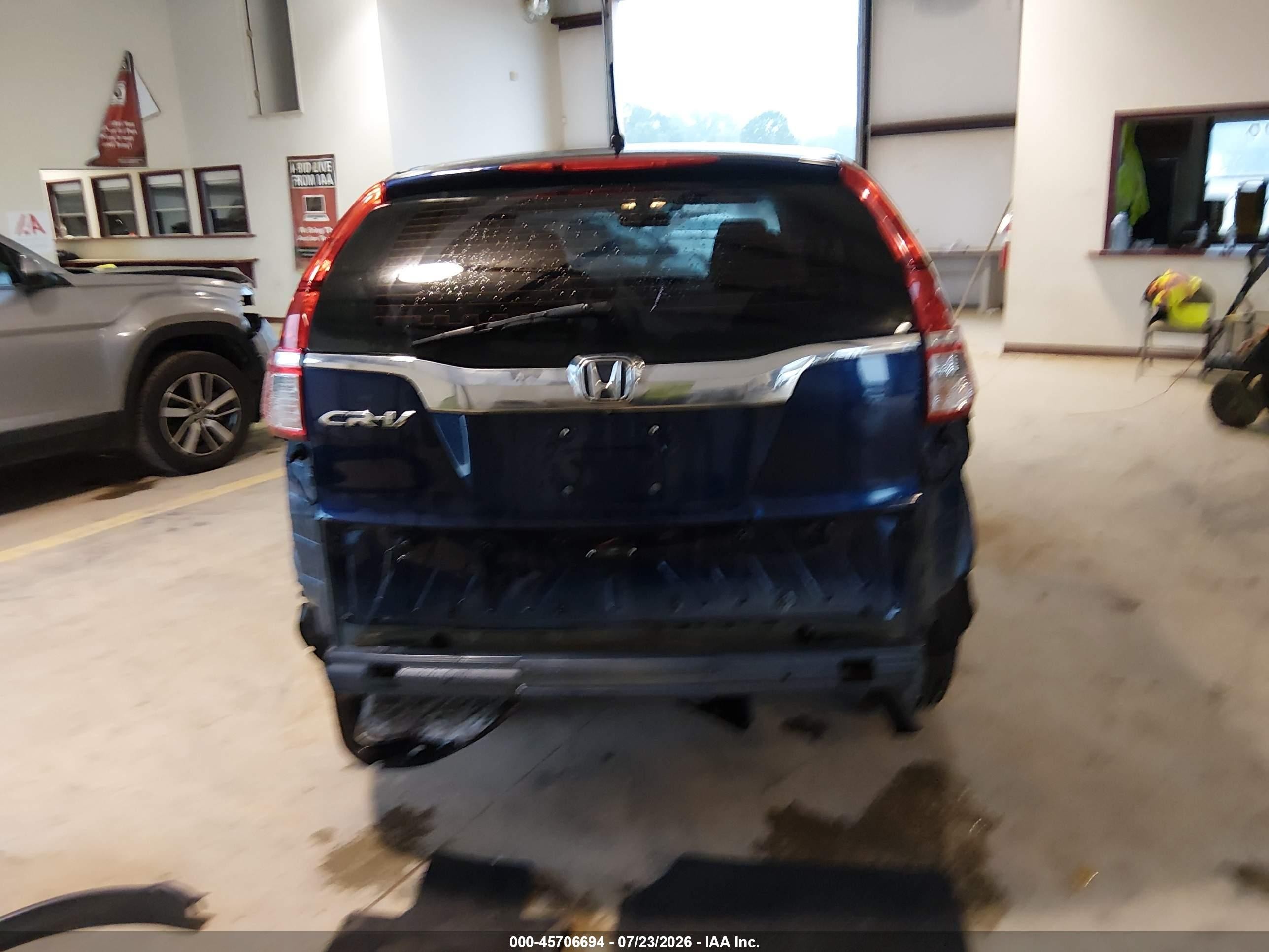 2015 Honda Cr-v Lx Navy vin: 3CZRM3H36FG710045