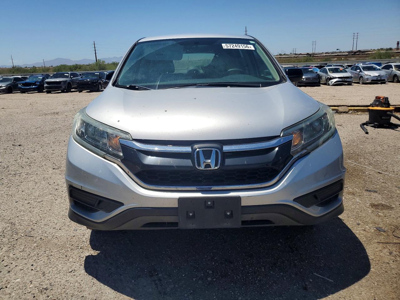 2015 Honda Cr-v Lx Silver vin: 3CZRM3H36FG714029