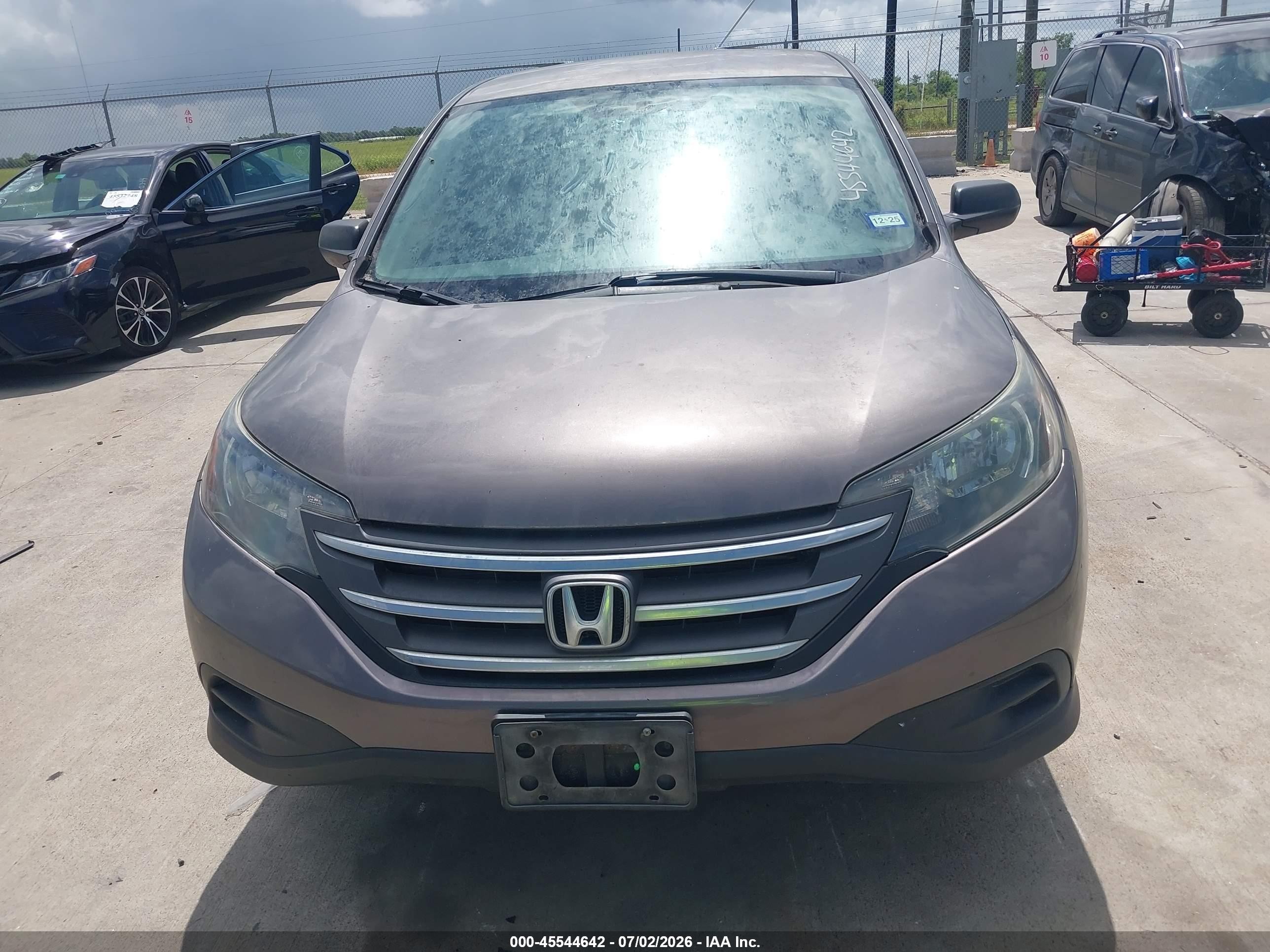 2013 Honda Cr-v Lx Brown vin: 3CZRM3H37DG700055