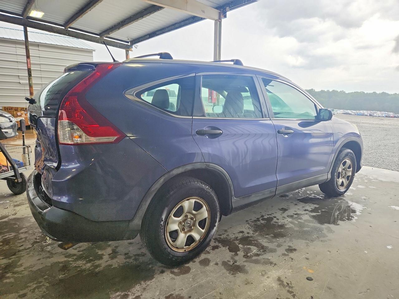 2013 Honda Cr-v Lx Blue vin: 3CZRM3H37DG700850