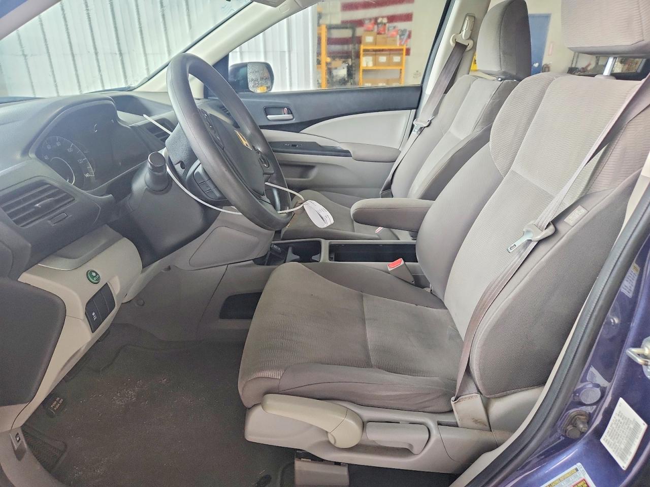 2013 Honda Cr-v Lx Blue vin: 3CZRM3H37DG700850