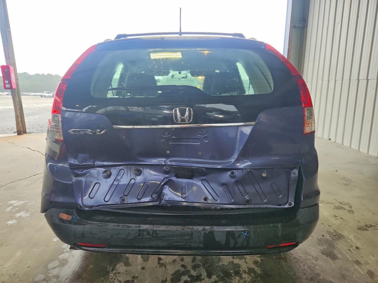 2013 Honda Cr-v Lx Blue vin: 3CZRM3H37DG700850