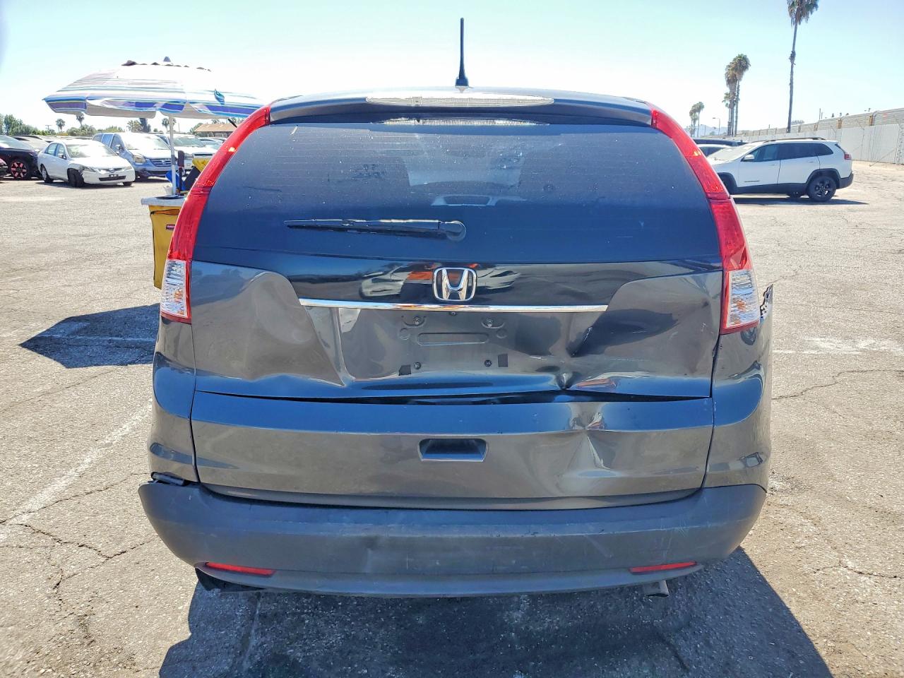 2013 Honda Cr-v Lx Gray vin: 3CZRM3H37DG705630