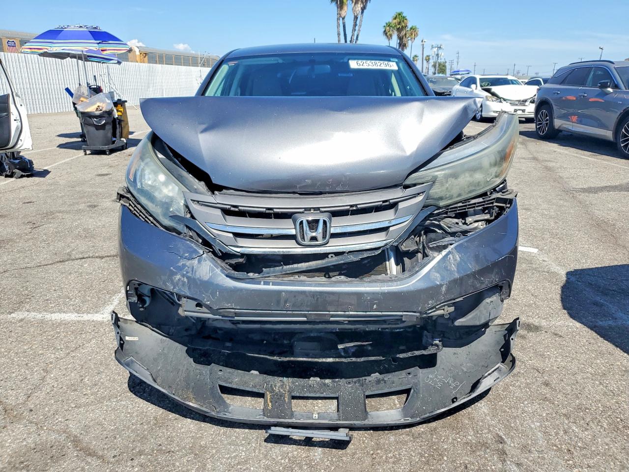 2013 Honda Cr-v Lx Gray vin: 3CZRM3H37DG705630