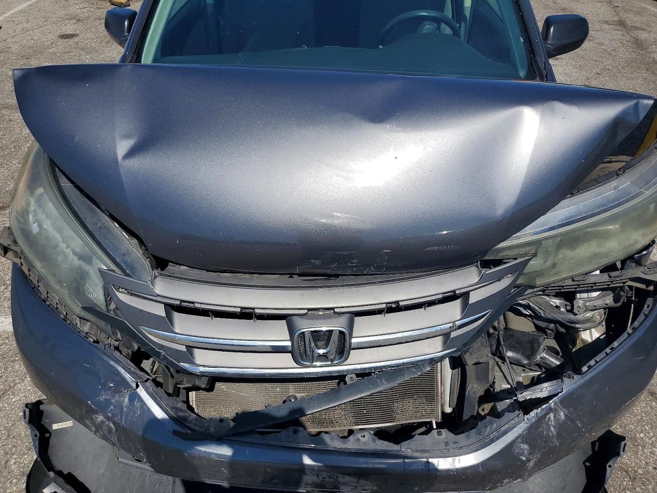 2013 Honda Cr-v Lx Gray vin: 3CZRM3H37DG705630