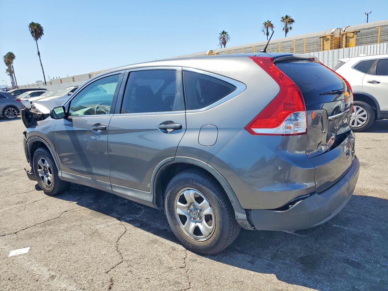2013 Honda Cr-v Lx Gray vin: 3CZRM3H37DG705630