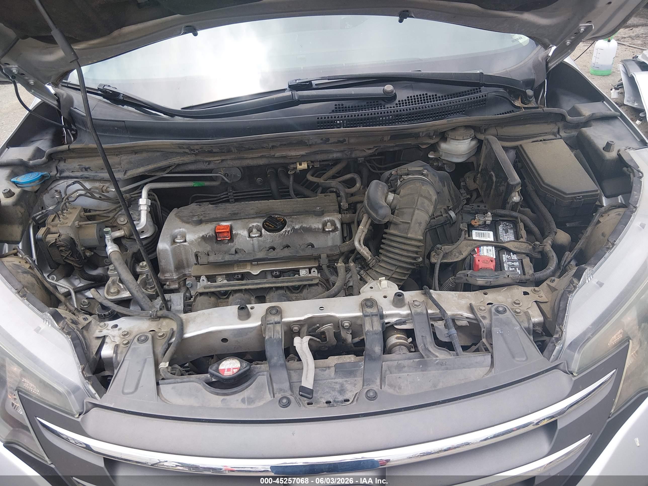 2013 Honda Cr-v Lx Silver vin: 3CZRM3H37DG706146