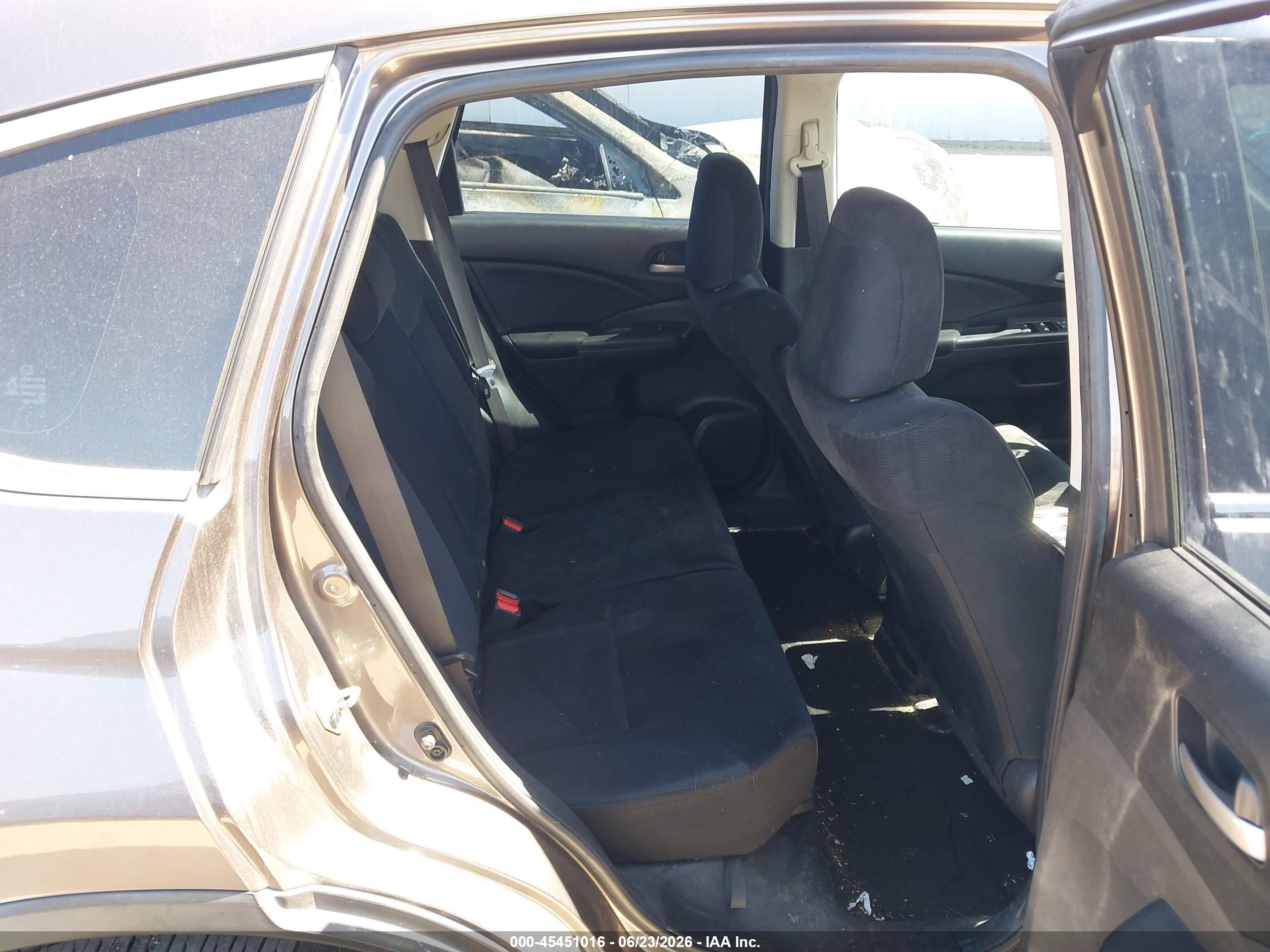 2014 Honda Cr-v Lx Серый vin: 3CZRM3H37EG703149