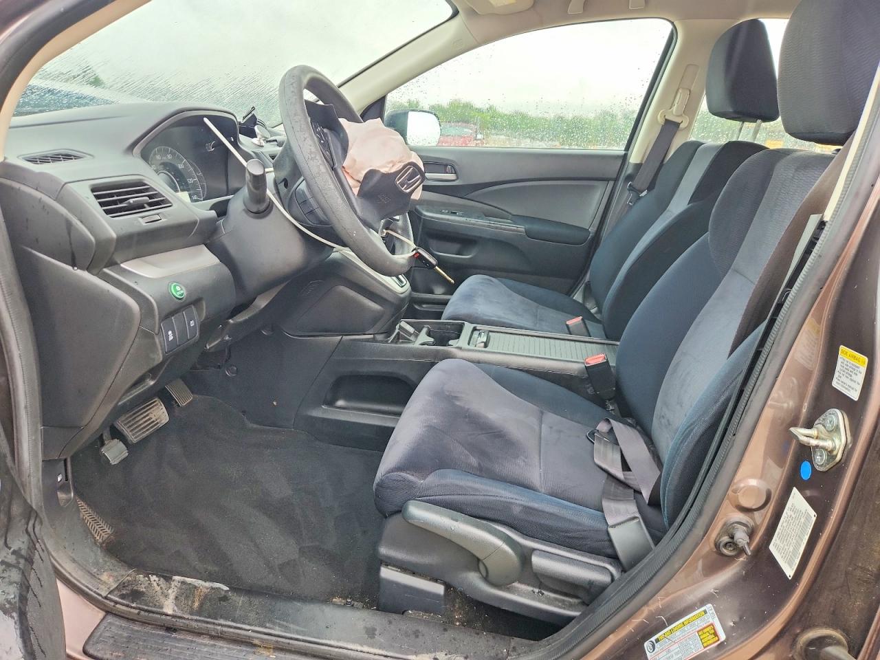 2014 Honda Cr-v Lx Gray vin: 3CZRM3H37EG704172
