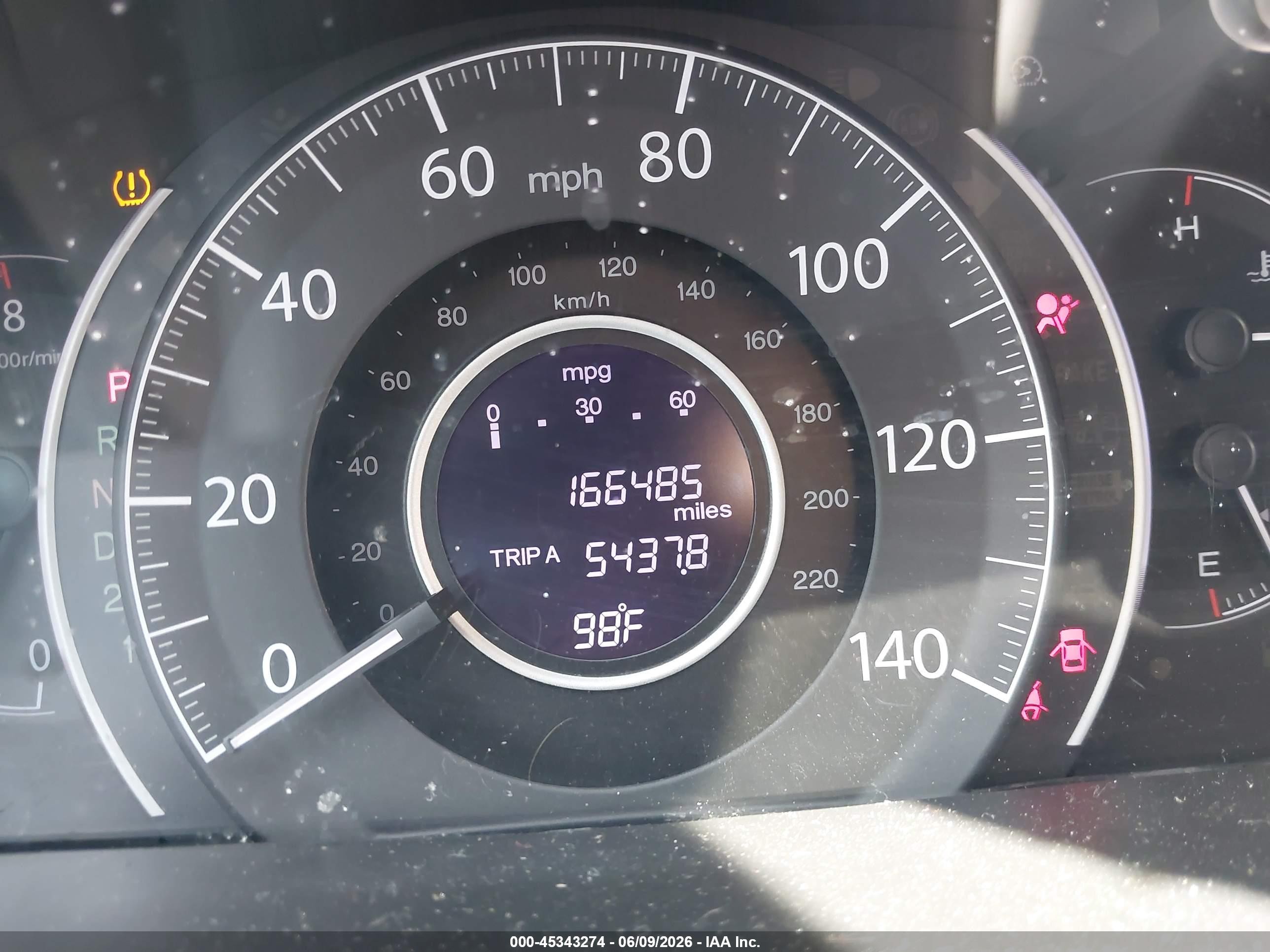 2014 Honda Cr-v Lx Gray vin: 3CZRM3H37EG707914