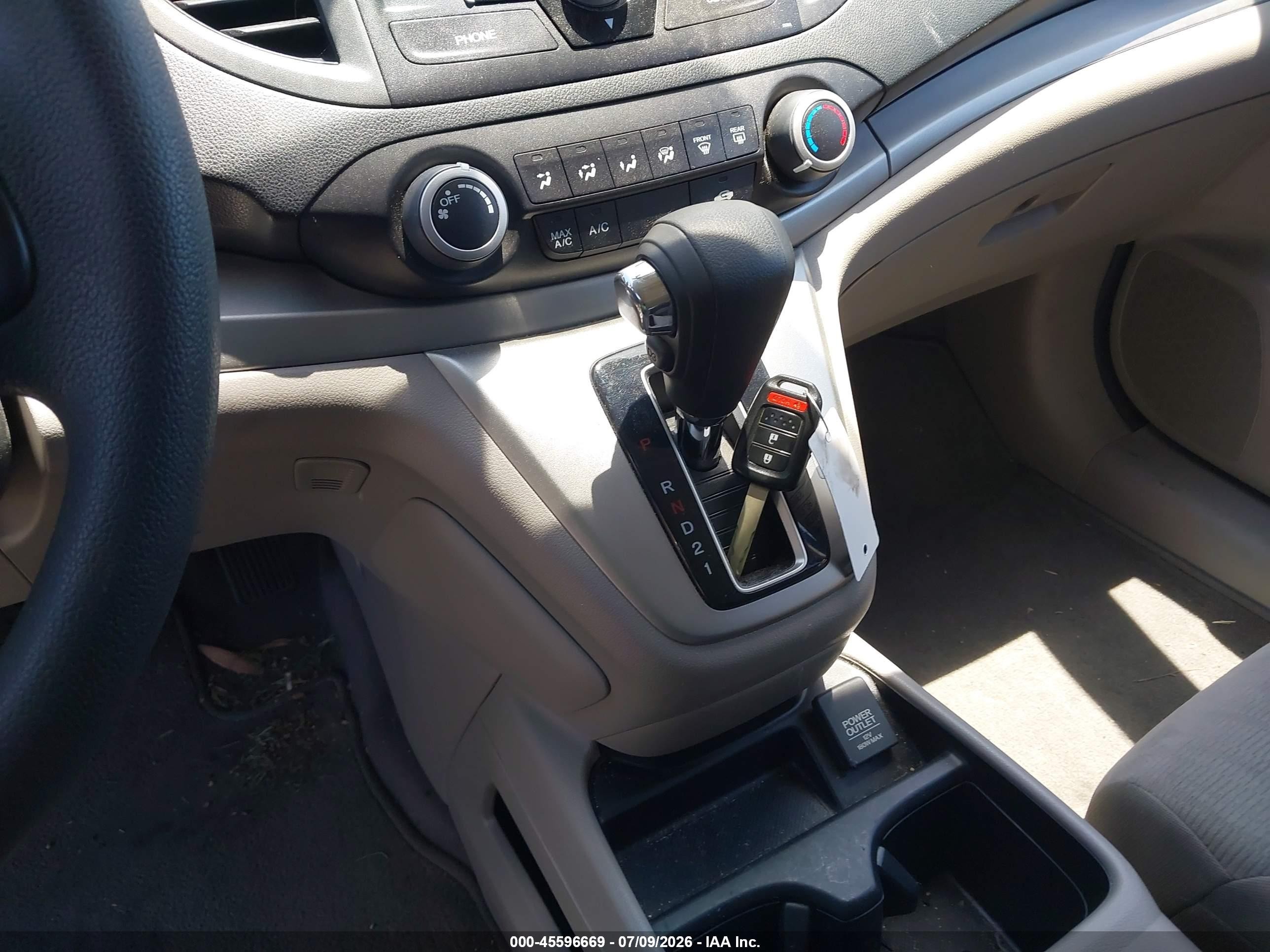 2014 Honda Cr-v Lx Серый vin: 3CZRM3H37EG713292