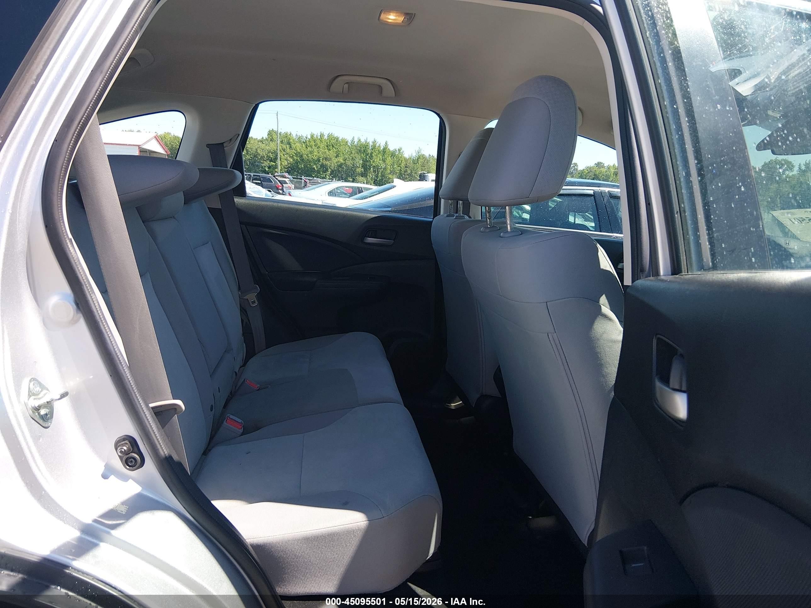 2015 Honda Cr-v Lx Серебряный vin: 3CZRM3H37FG703511