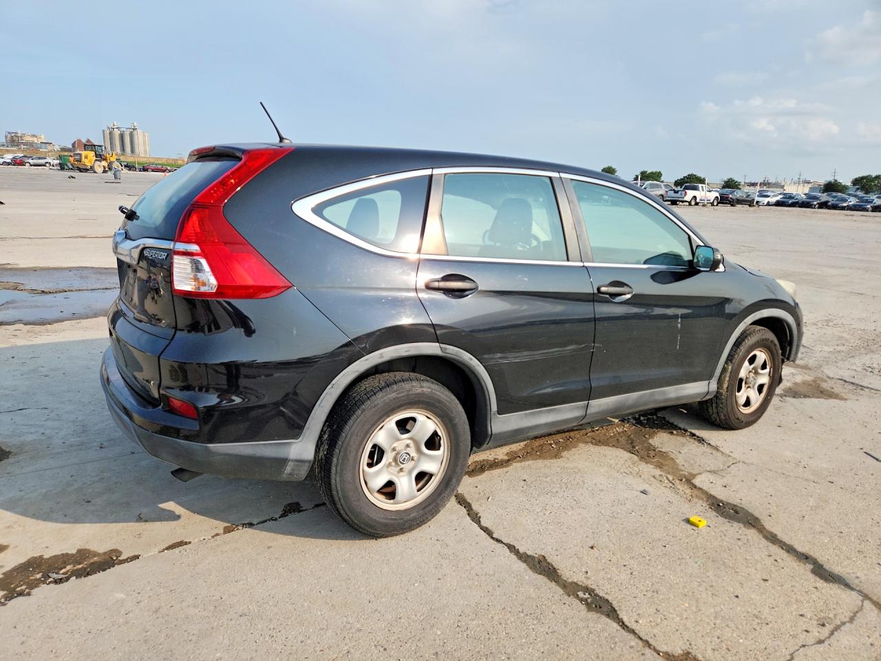 2015 Honda Cr-v Lx Charcoal vin: 3CZRM3H37FG705761