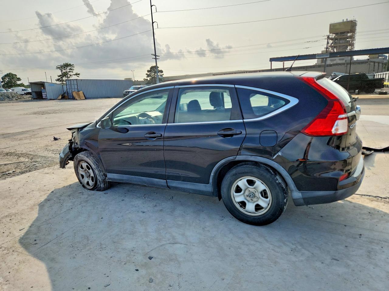 2015 Honda Cr-v Lx Charcoal vin: 3CZRM3H37FG705761