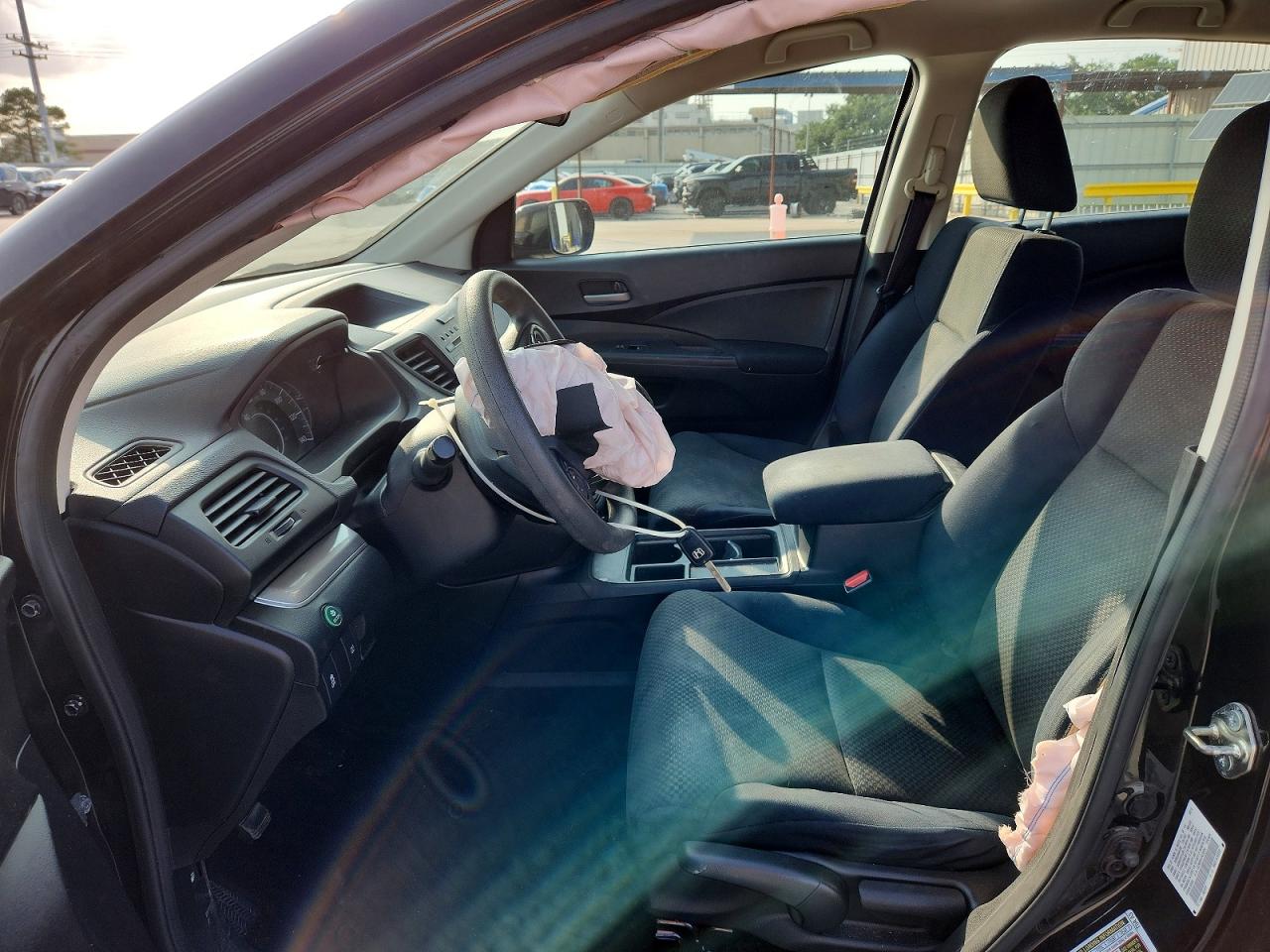 2015 Honda Cr-v Lx Charcoal vin: 3CZRM3H37FG705761