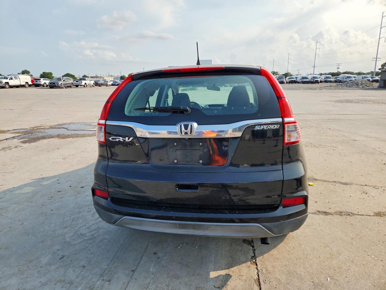 2015 Honda Cr-v Lx Charcoal vin: 3CZRM3H37FG705761