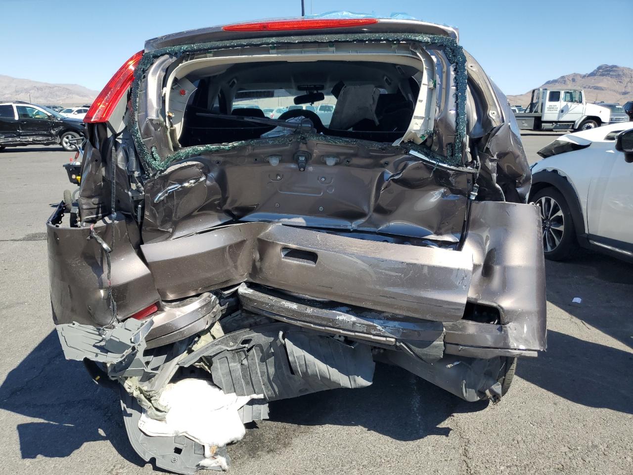 2015 Honda Cr-v Lx Gray vin: 3CZRM3H37FG707638