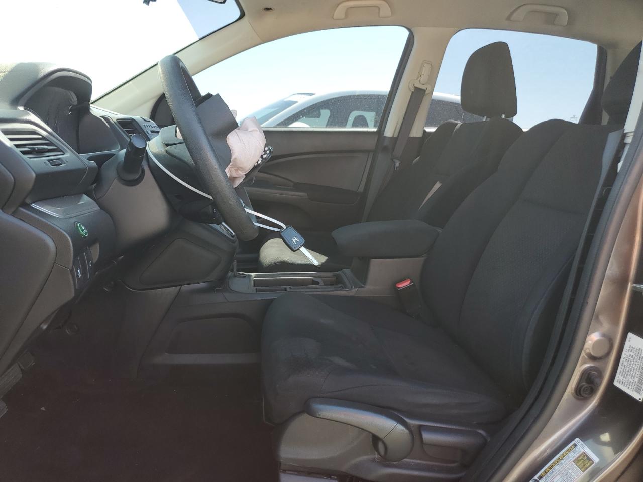 2015 Honda Cr-v Lx Gray vin: 3CZRM3H37FG707638