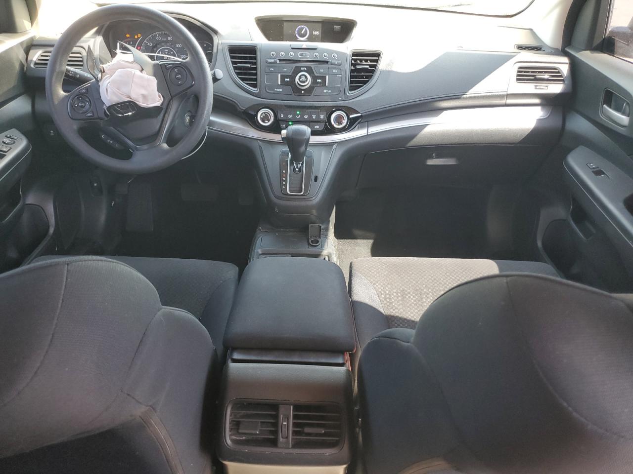 2015 Honda Cr-v Lx Gray vin: 3CZRM3H37FG707638