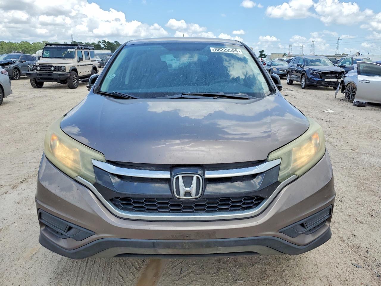 2015 Honda Cr-v Lx Gray vin: 3CZRM3H37FG707641
