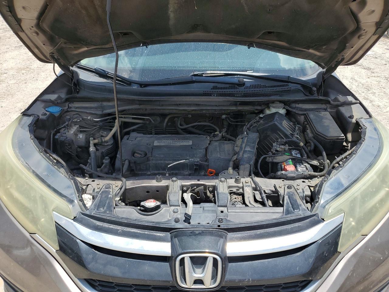 2015 Honda Cr-v Lx Gray vin: 3CZRM3H37FG707641