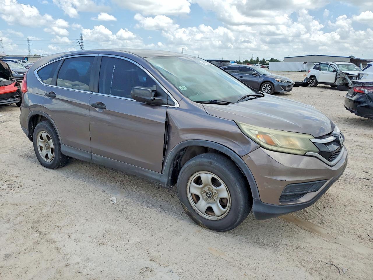 2015 Honda Cr-v Lx Gray vin: 3CZRM3H37FG707641