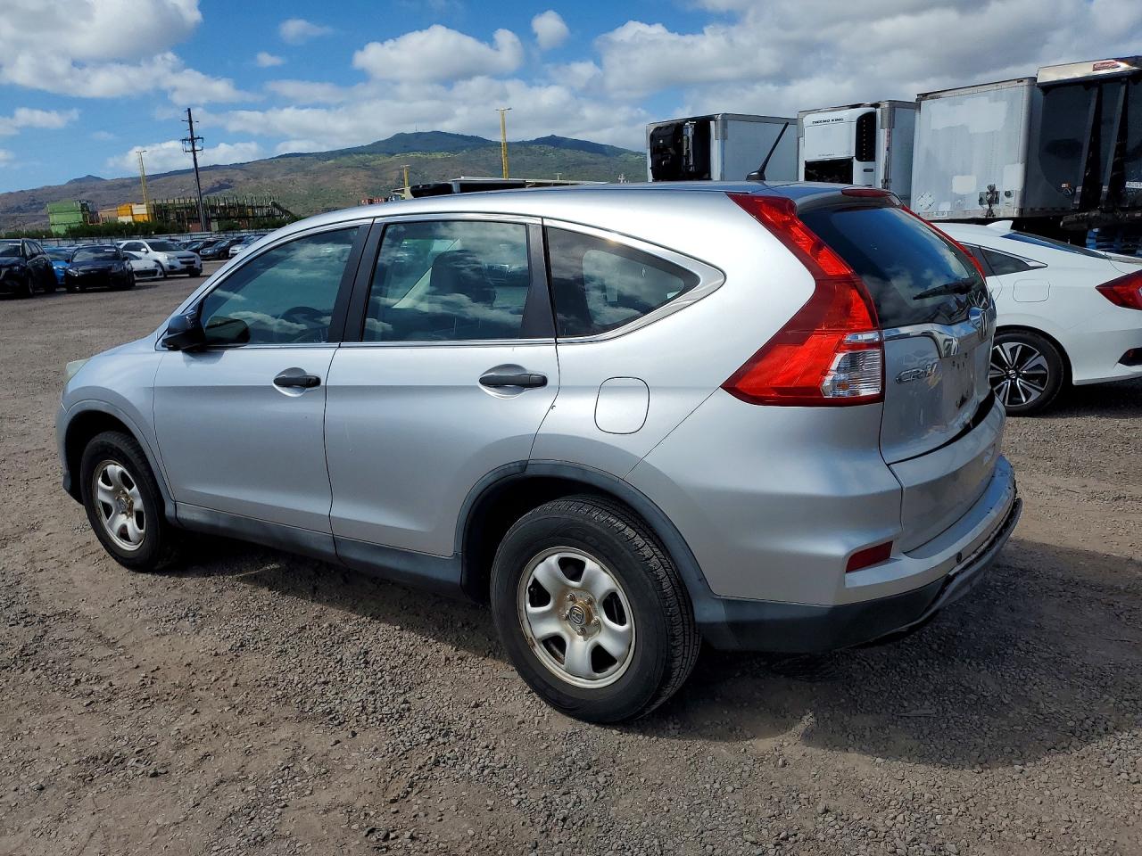 2015 Honda Cr-v Lx Silver vin: 3CZRM3H37FG710121