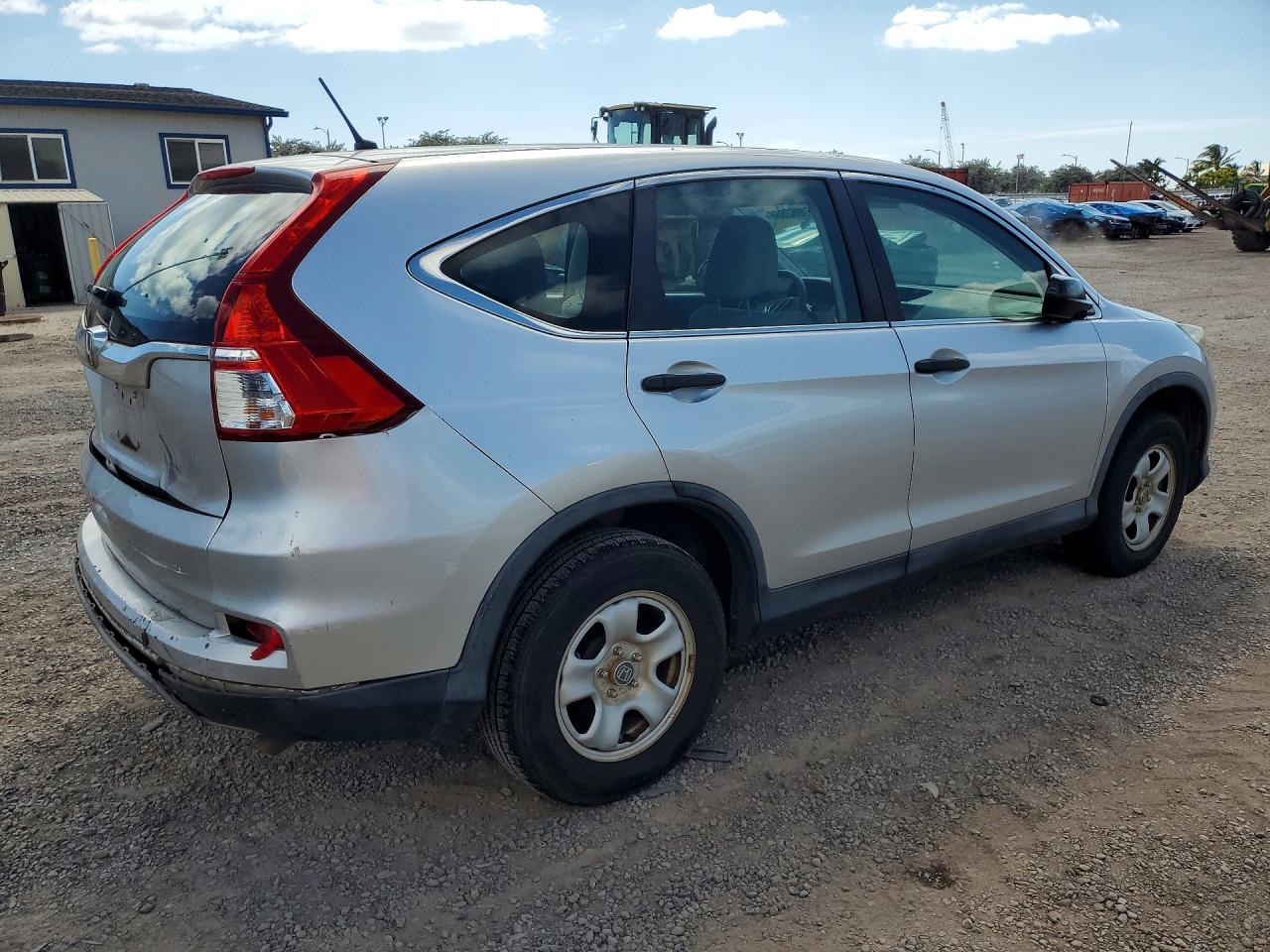 2015 Honda Cr-v Lx Silver vin: 3CZRM3H37FG710121