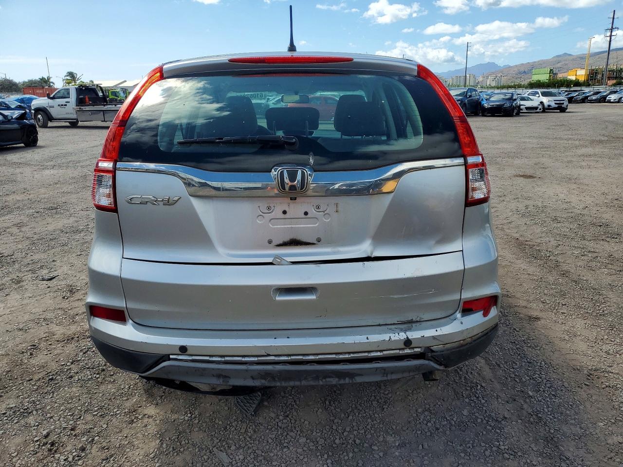2015 Honda Cr-v Lx Silver vin: 3CZRM3H37FG710121